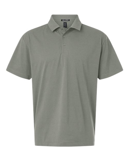 AllPro Men's Pro-Flex Sorona® Polo - Greystone Front