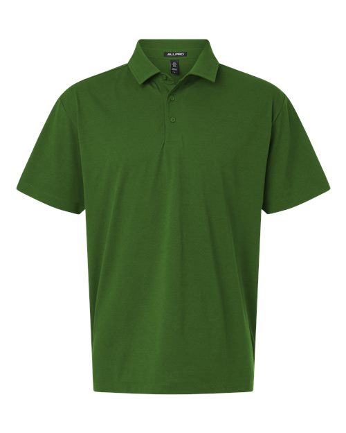 AllPro Men's Pro-Flex Sorona® Polo - Olive Green Front
