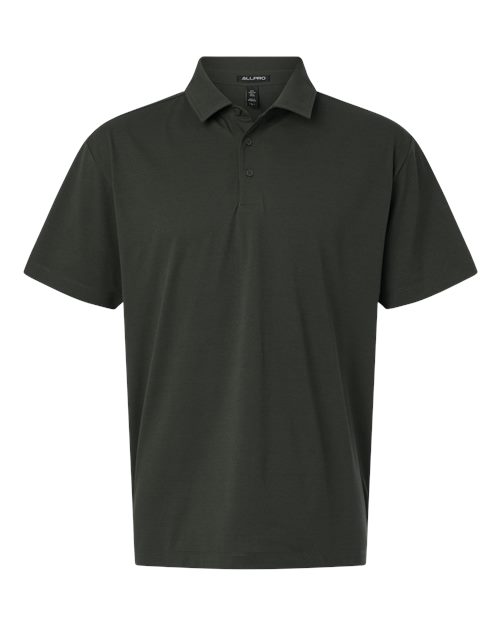 AllPro Men's Pro-Flex Sorona® Polo - Smoke Front