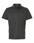 Men's Pro-Lock Performance Mélange Polo - Black Melange Front