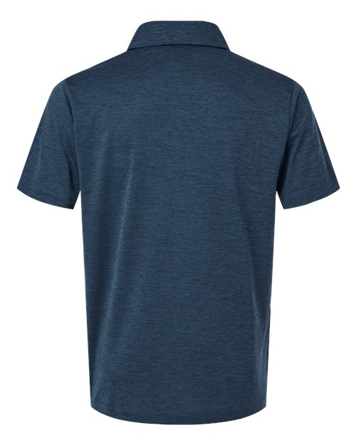Men's Pro-Lock Performance Mélange Polo - Navy Melange Back