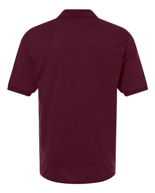 Men's Dri-Power® Polo - Maroon Back
