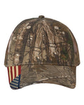 Kati Camo Woven USA Flag Mesh Cap - Xtra/ Xtra/ USA Flag Mesh Front