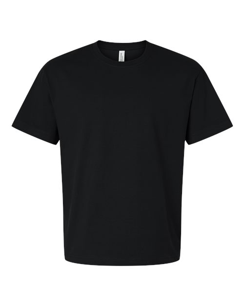Unisex 7.5 oz Heavyweight Tee - Black Front