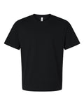 Unisex 7.5 oz Heavyweight Tee - Black Front