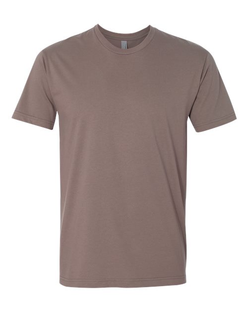 Next Level Unisex Cotton Tee - Shiitake Front