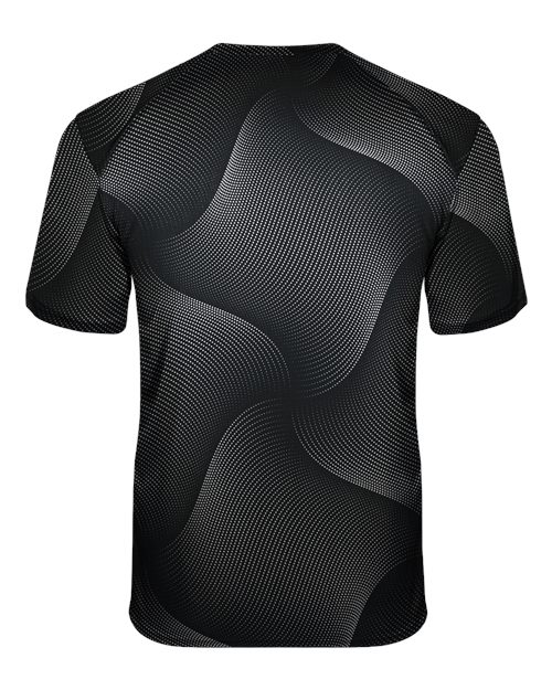 Badger Youth Warp T-Shirt - Back