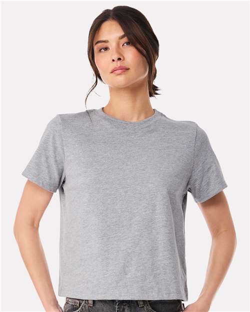 BELLA + CANVAS Women's 6 oz. Heavyweight Tee - Model Front