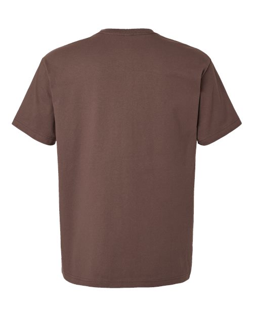 Unisex 7.5 oz Heavyweight Tee - Cocoa Back