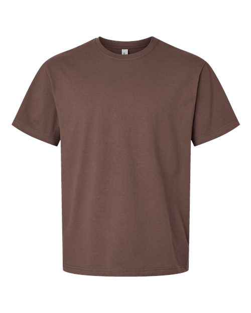 Unisex 7.5 oz Heavyweight Tee - Cocoa Front