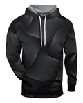 Badger Men's Warp Hooded Sweatshirt - Black Front