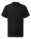 Artisan Collection by Reprime Men's Chef Recycled Shirt - Black Front