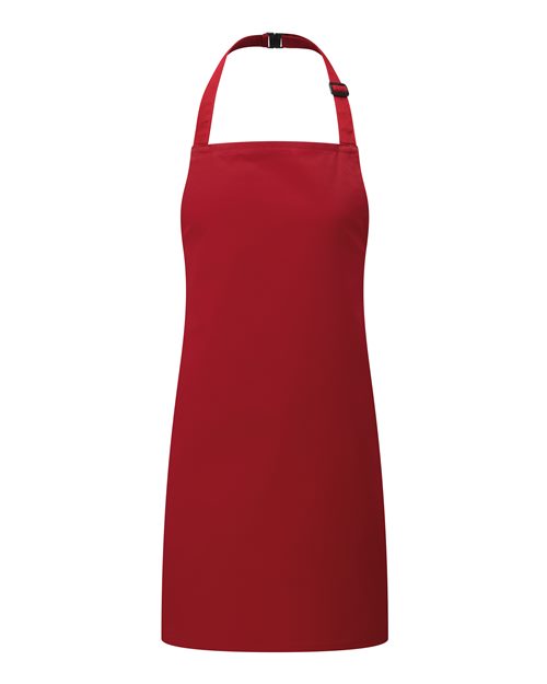 Artisan Collection by Reprime Youth Recycled Apron - Red Front