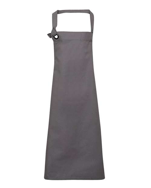 Artisan Collection by Reprime Calibre Heavy Cotton Canvas Bib Apron - Dark Grey Front