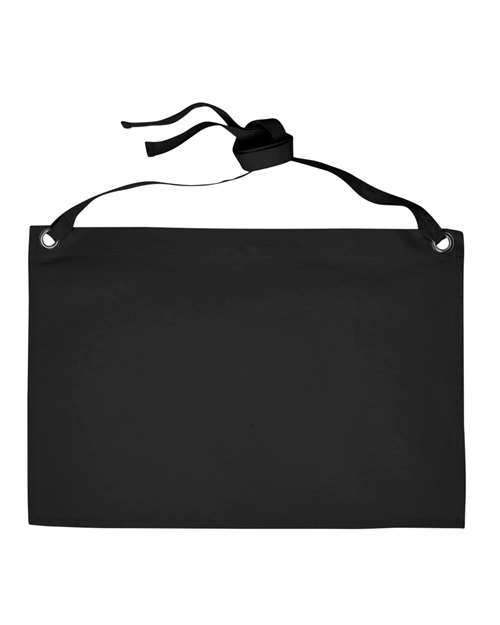 Artisan Collection by Reprime Calibre Heavy Cotton Canvas Waist Apron - Black Front