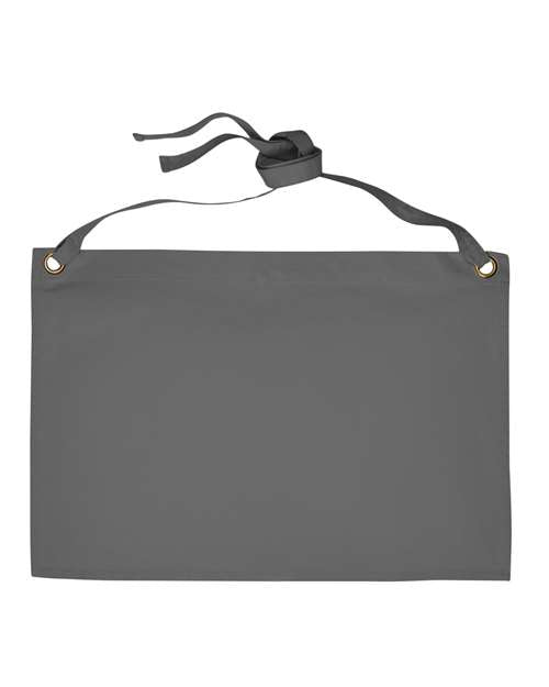 Artisan Collection by Reprime Calibre Heavy Cotton Canvas Waist Apron - Dark Grey Front
