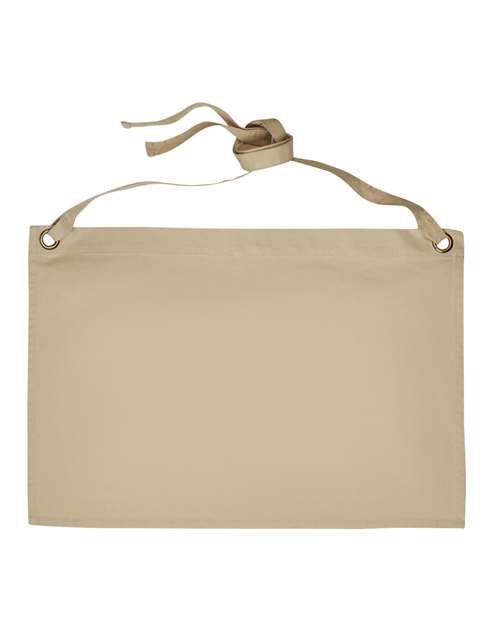 Artisan Collection by Reprime Calibre Heavy Cotton Canvas Waist Apron - Khaki Front