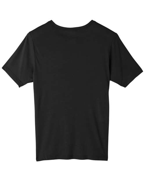Unisex Fusion ChromaSoft™ Performance T-Shirt - Black Back