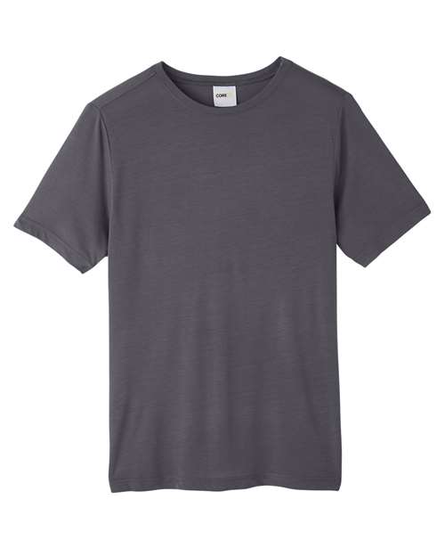 Unisex Fusion ChromaSoft™ Performance T-Shirt - Carbon Front