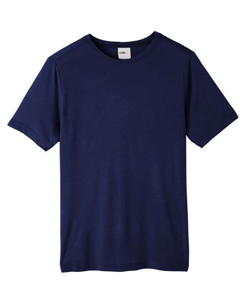 Unisex Fusion ChromaSoft™ Performance T-Shirt - Classic Navy Front
