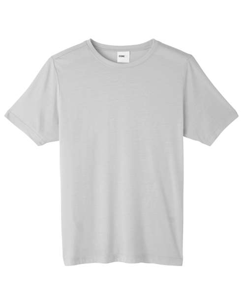 Unisex Fusion ChromaSoft™ Performance T-Shirt - Platinum Front