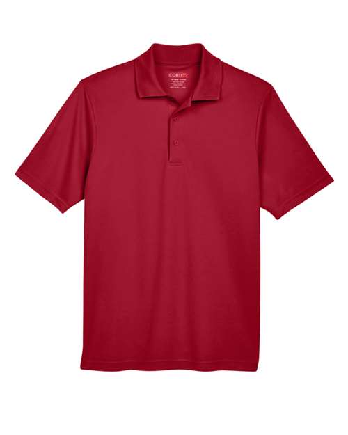 Men's Origin Performance Piqué Polo - Classic Red Front