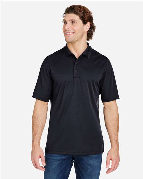 CORE365 Men's Market Snag Protect Mesh Polo - Model Front