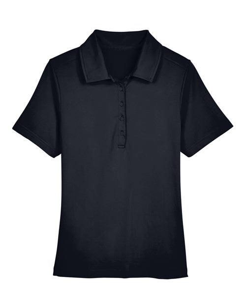 Devon & Jones Women's CrownLux Performance® Range Flex Polo - Black Front