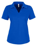 Women's Market Snag Protect Mesh Polo - True Royal Front