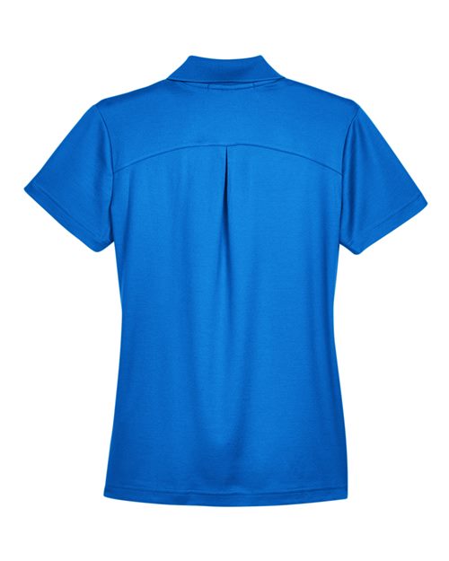 Women's CrownLux Performance® Plaited Polo - French Blue Back