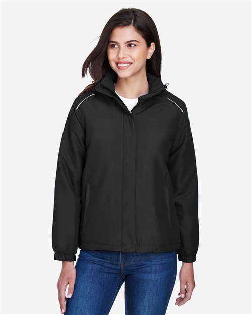 CORE365 Women's Brisk Insulated Jacket - Model Front