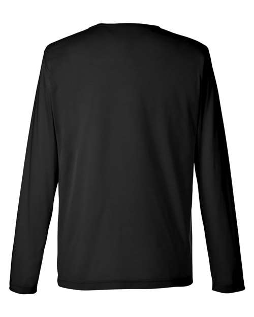CORE365 Unisex Fusion ChromaSoft™ Performance Long Sleeve T-Shirt - Back