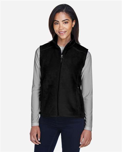 CORE365 Women's Journey Fleece Vest - Model Front