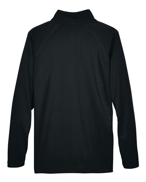 Devon & Jones Men's Stretch Tech-Shell® Compass Quarter-Zip Pullover - Back
