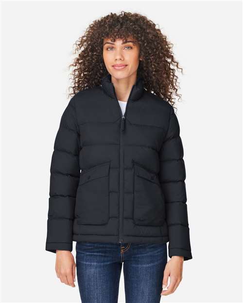 CORE365 Women's Inspire Puffer Jacket - Model Front