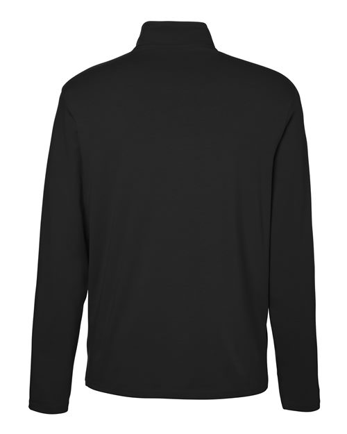 Devon & Jones Men's Raleigh Stretch Quarter-Zip Pullover - Back