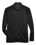 Devon & Jones Men's Stretch Tech-Shell® Compass Full-Zip Jacket - Black Front