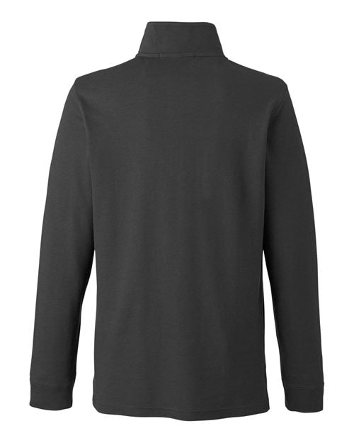 Devon & Jones Men's New Classics® Performance Quarter-Zip Pullover - Back