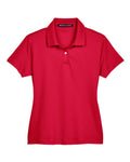 Devon & Jones Women's Pima-Tech™ Jet Piqué Polo - Red Front