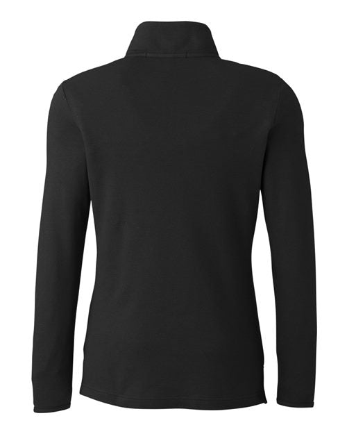 Devon & Jones Women's New Classics® Performance Quarter-Zip Pullover - Back