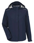 Women's Barrier Packable Rain Jacket - Classic Navy Front