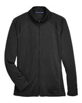 Devon & Jones Women's Stretch Tech-Shell® Compass Full-Zip Jacket - Black Front
