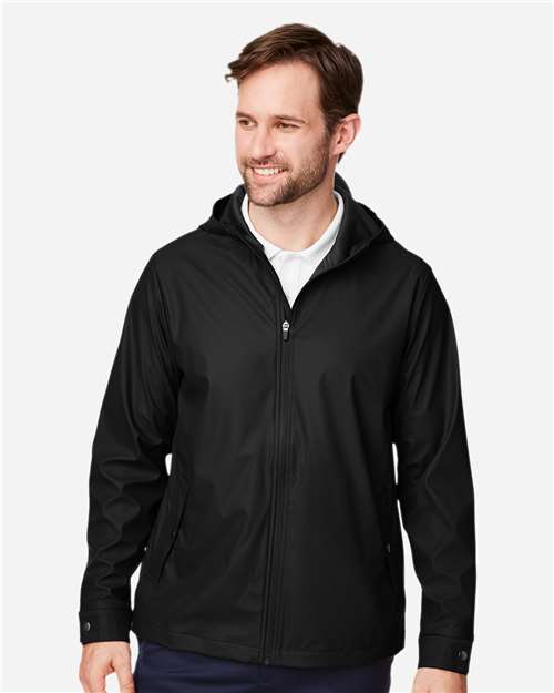 Devon & Jones Unisex New Classics® Prescott Rain Jacket - Model Front