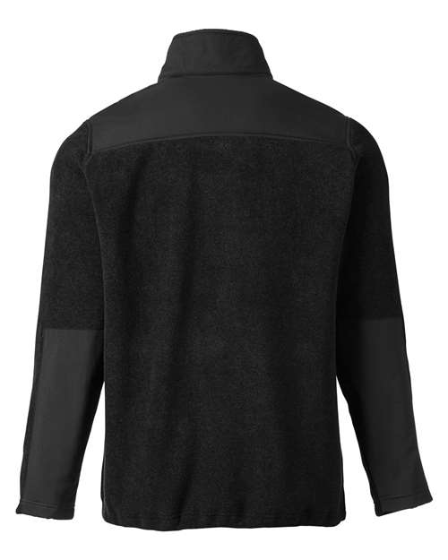 CORE365 Men's Journey Summit Hybrid Full-Zip - Back