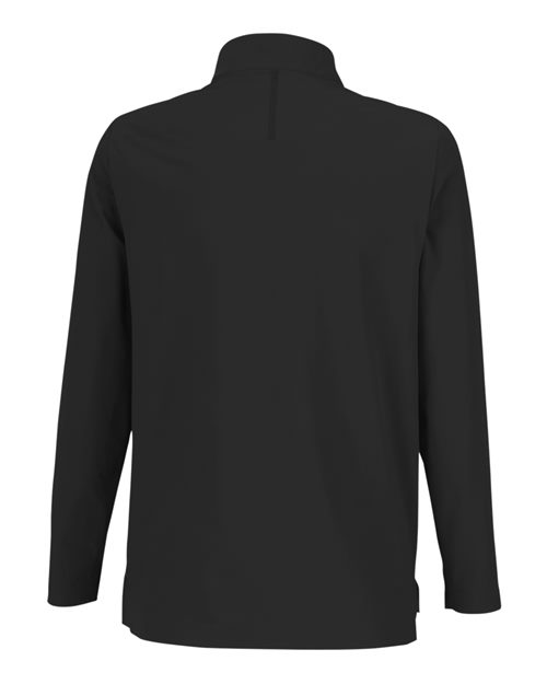 Devon & Jones Women's CrownLux Performance® Windsor Welded Quarter-Zip Pullover - Back