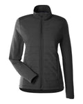 Devon & Jones Women's New Classics® Charleston Hybrid Jacket - Black/ Melange Black Front