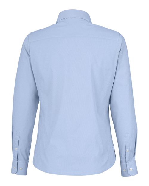 Devon & Jones Women's CrownLux Performance® Microstripe Dress Shirt - Back