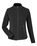 Devon & Jones Women's CrownLux Performance® Fleece Full-Zip Jacket - Black Front