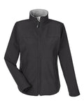 Devon & Jones Women's Soft Shell Jacket - Black Front