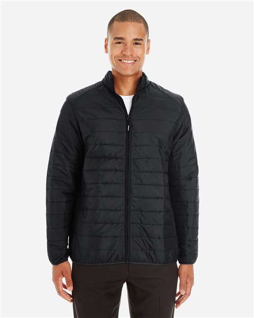 CORE365 Men's Tall Prevail Packable Puffer - Model Front